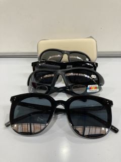 BOX OF ASSORTED ITEMS TO INCLUDE ATTCL EYEWEAR