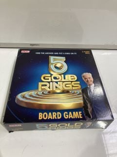 5 X 5 GOLD RINGS BOARD GAMES