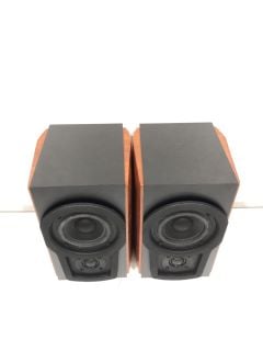 2 X 50W ACTIVE-PASSIVE BOOKSHELF SPEAKERS