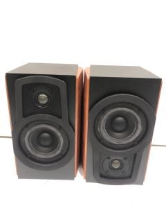 2 X 50W ACTIVE-PASSIVE BOOKSHELF SPEAKERS