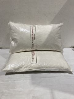 QTY OF BEDDING INCLUDING DUCK FEATHER PILLOW NO COLOUR