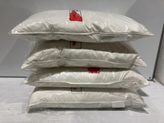 QTY OF BEDDING INCLUDING DUCK FEATHER PAD SMALL RECTANGLE