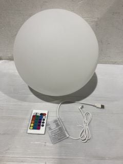 1 X GLO GLOBE LED LIGHT