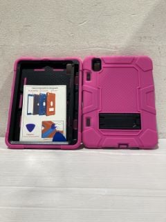 QTY OF ASSORTED ITEMS TO INCLUDE IPAD 6 MINI CASE BRIGHT MAGENTA