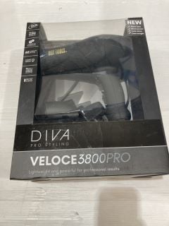 DIVA VELOCE 3800 PRO STYLING HAIR DRYER TOTAL RRP £80