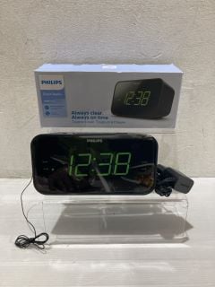 PHILIPS CLOCK RADIO 3000 SERIES TO INC PHILIPS RADIOWECKER 3000 SERIES TOTAL RRP £80