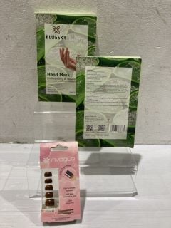 QTY OF ASSORTED ITEMS TO INCLUDE NIP+FAB RENEW RETINOL FIX SHEET MASK