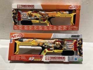 QTY OF ITEMS TO INCLUDE NERF TRANSFORMERS MORE THAN MEETS THE EYE