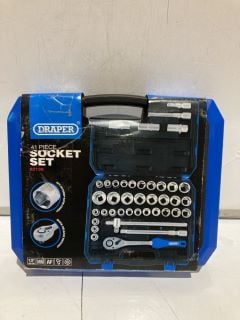 1 X DRAPER 41 PIECE SOCKET SET