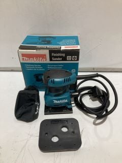 2 X MAKITA FINISHING SANDER