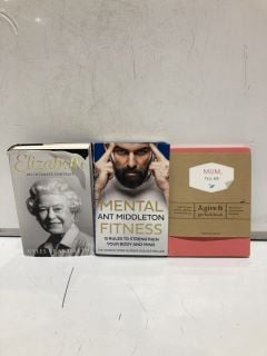 QTY OF BOOKS INCLUDING MENTAL FITNESS BY ANT MIDDLETON