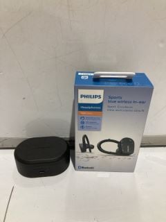 3 X PHILIPS SPORTS WIRELESS IN EAR SERIES 9000 HEADPHONES RRP £120