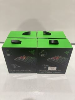 4 X RAZER PBT KEYCAP UPGRADE KIT