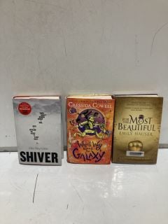 QTY OF BOOKS INCLUDING SHIVER BY ALLIE REYNOLDS