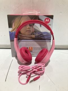 5 X MOTOROLA KIDS WIRELESS HEADPHONES