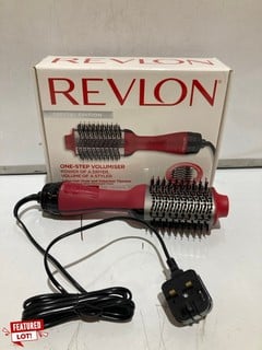 3 X REVLON ONE-STEP VOLUMISER