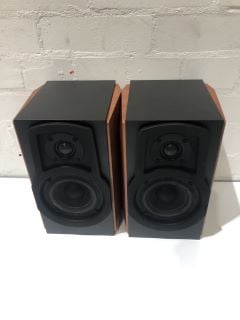 2 X BOOKSHELF SPEAKER AND PASSIVE SPEAKER