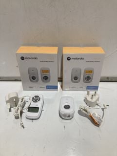 6 X MOTOROLA AUDIO BABY MONITOR