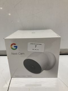 1 X GOOGLE NEST CAM RRP £179.99