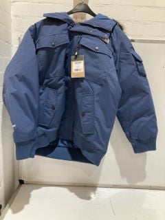 1 X THE NORTH FACE COAT SHADY BLUE X LARGE