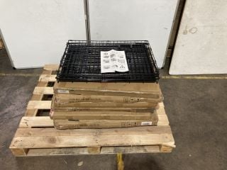 1 X PALLET OF ANIMAL CAGES TO INCLUDE 30 INCH DOG CAGE