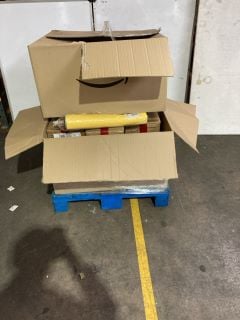 1 X PALLET OF ASSORTED ITEMS TO INCLUDE UNION JACK PARTY PLATES