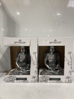 2X GIFT DECOR 22 X 32 CM FIGURE DECORATIVE NO5 THAI BUDDHA