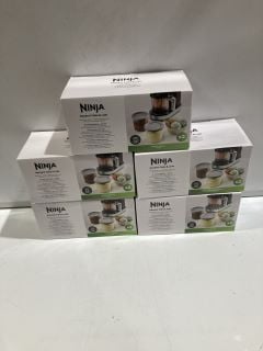 QTY OF NINJA DESSERT TUBS & LIDS