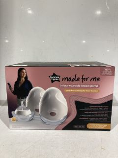 TOMMEE TIPPEE MADE FOR ME IN BRA WEARABLE BREAST PUMP RRP £120