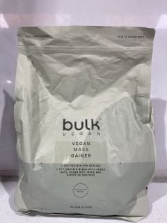 `QTY OF BULK VEGAN MASS GAINER CHOCOLATE PEANUT (BBE 07 / 2025 )