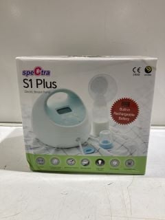 SPECTRA S1 PLUS ELECTRIC BREAST PUMP BUILT IN RECHARGEABLE BATTERY