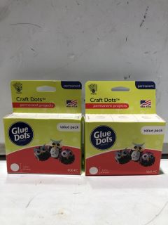 A QTY OF PERMANENT CRAFT GLUE DOTS