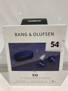 BANG & OLUFSEN EQ ACTIVE NOISE CANCELLING EARPHONES RRP £280