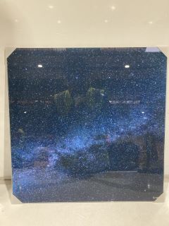 GLASS MAGNETTAFEL ARTVERUM DESIGN GALAXY TEMPERED GLASS 480 X 480 X 14MM