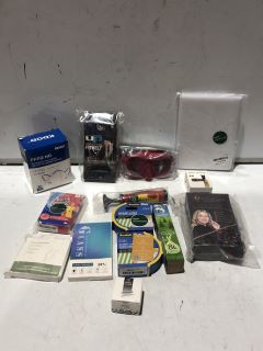 QTY OF ASSORTED ITEMS TO INCLUDE PREMIUM CHARGER CABLE