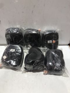 QTY OF BLACK NECK PILLOWS