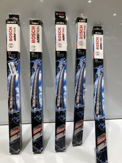 QTY OF BOSCH WIPER BLADES TO INCLUDE A980S AEROTWIN 2 X 24", 2 X 19"