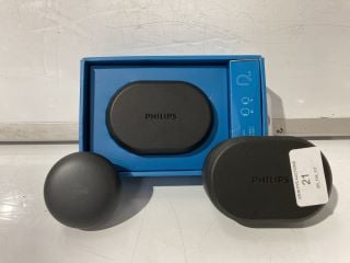 2 X PHILIPS TAA5205 WIRELESS EARPHONES, TO ALSO INCLUDE LG TONE WIRELESS EARPHONES