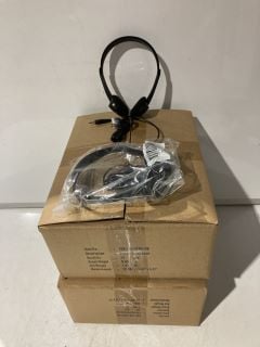 QTY OF ITEMS TO INC STEREO HEADPHONES