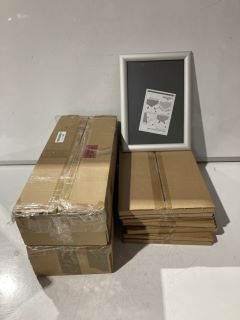 BOX OF ASSORTED ITEMS TO INC PICTURE FRAME