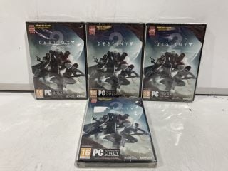 4 X DESTINY 2 BEST PC GAME