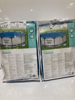 8 X FLOWCLEAR 12/3.6MM SOLAR POOL COVER