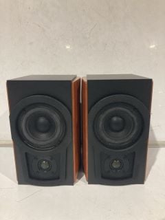 3 X BOOKSHELF SPEAKERS