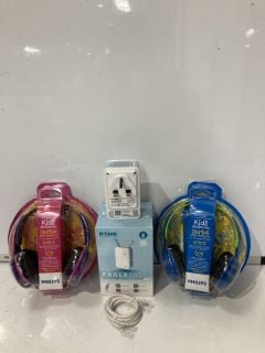 QTY OF PHILIPS KIDS HEADPHONES