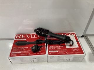 5 X REVLON PRO COLLECTION SALON ONE-STEP HAIR DRYER & VOLUMISER BLACK TOTAL RRP £250