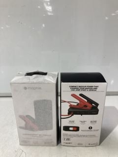 2 X MOPHIE POWERSTATION GO RUGGED POWER BANK 8100MAH 3.7V TOTAL RRP £120