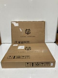 2 GAINA VENTURE FOLDING LAPTOP TABLES TOTAL RRP £119.98