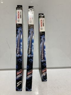 QTY OF BOSCH AEROTWIN CAR WIPER BLADES