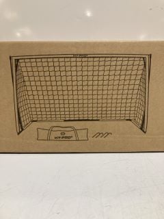 3 HY-PRO 8X5FT FOOTBALL GOALS