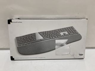 QTY OF ASSORTED ITEMS TO INCLUDE MICROSOFT SURFACE ERGONOMIC KEYBOARD